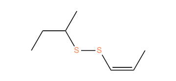 sec-Butyl (Z)-1-propenyl disulfide